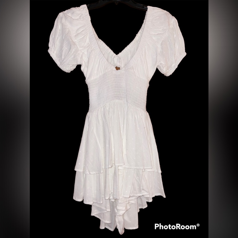 Princess Polly Perry Romper - White - Size 4 - NWT - Picture 5 of 6